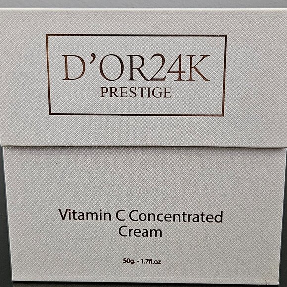 D'OR 24K VITAMIN C CONCENTRATED CREAM - 1.7 fl oz \ 50 ml- BRAND NEW - SEALED - Picture 2 of 7